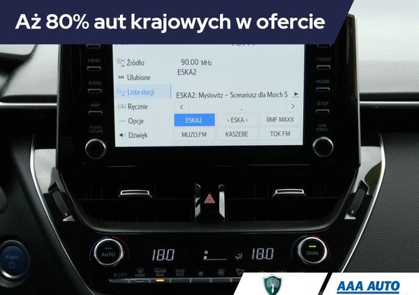 Toyota Corolla cena 94000 przebieg: 48226, rok produkcji 2022 z Legionowo małe 301